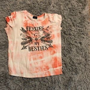 Rue 21 cropped T-shirt! “Festies with my Besties”